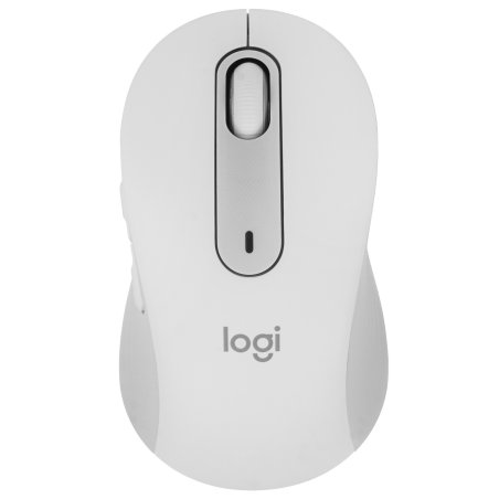 Мышь беспроводная Logitech Signature M650 белый, 4000 dpi, радиоканал, Bluetooth, USB, кнопки - 5