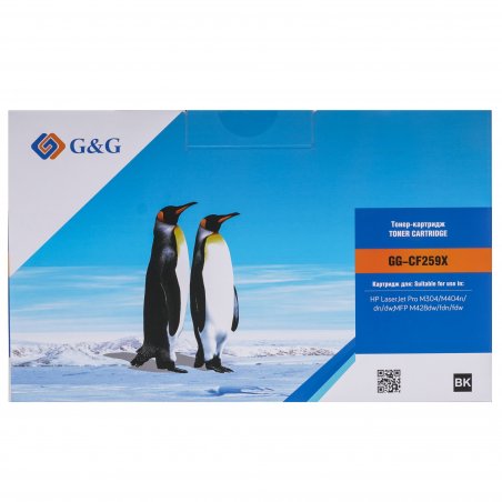 Картридж лазерный G&G GG-CF259X черный (10000стр.) для HP LJ M304/M404/MFP M428