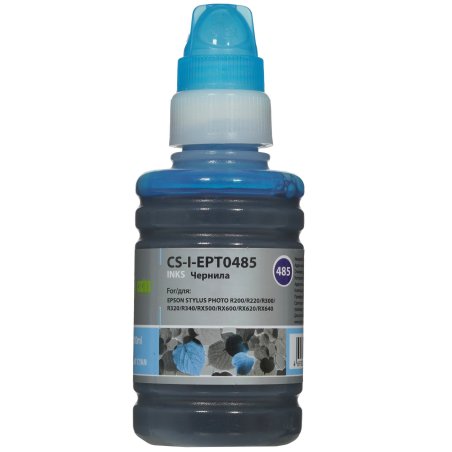 Чернила Cactus CS-I-EPT0485 светло-голубой (100мл) Epson Stylus Photo R200/R220/R300/R320