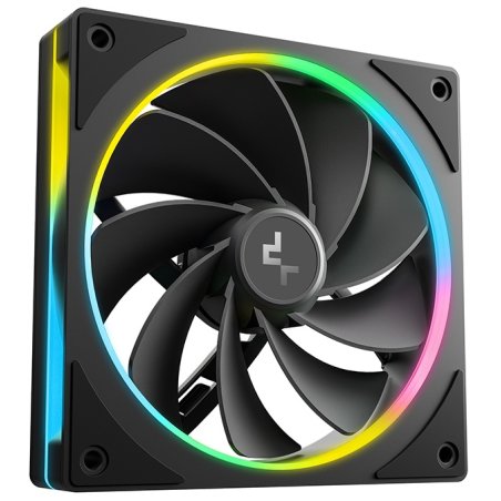 Вентилятор для корпуса Deepcool FL12R SE Reverse ARGb 120х120x25 черный 4-pin 28.67дБ (упак.:1шт) (R-FL12RSE-BKAPN1-G) Ret