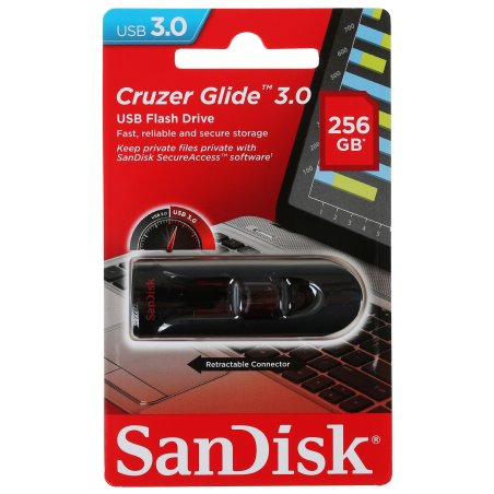 Флешка USB 256Gb SanDisk CZ600 Cruzer, USB 3.0