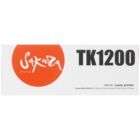 Картридж Sakura TK1200 для Kyocera Mita ECOSYS M2235dn/ M2735dn/ M2835dw, P2335d/ P2335dn/ P2335dw, черный, 3 000 к.