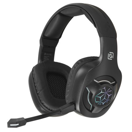 Наушники с микрофоном Оклик HS-L575G черный накладные BT оголовье (1895253)