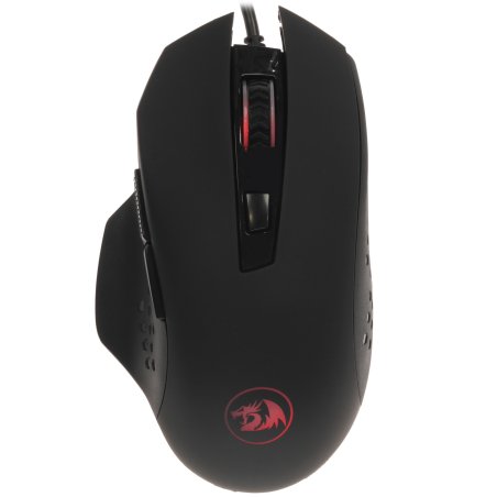 Мышь проводная Redragon Gainer черный, 3200 dpi, USB, кнопки - 6