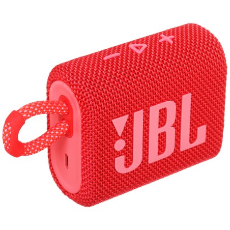 Портативная акустика JBL GO 3, красный