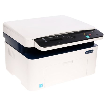 МФУ лазерное Xerox WorkCentre 3025BI (WC3025BI#), A4, ч/б, печ. до 20 стр/мин., скан. до 17 стр/мин. (ч/б) 4 стр/мин. (цвет), 1200 x 1200 dpi (печать) 600 x 600 dpi (скан.), Wi-Fi, USB, Air Print