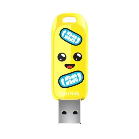 Флешка USB SanDisk Fortnite, Peely Edition 128Gb SDCZIF-128G-G46, USB3.2, желтая