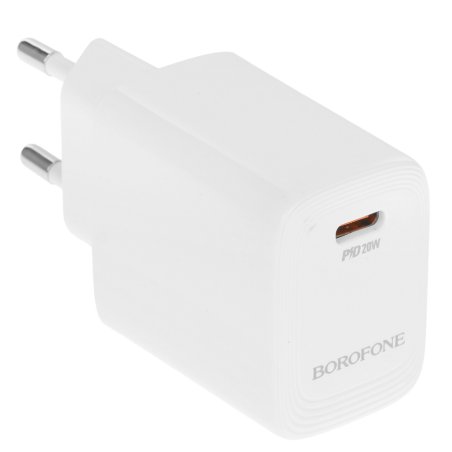 Сетевое зарядное устройство BOROFONE (6941991120237) BN26 белый