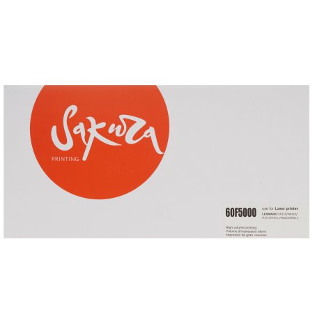Картридж Sakura 60F5000 для Lexmark MX310/410/510/511/611, черный, 2 500 к.