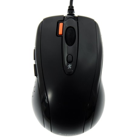 Мышь проводная A4Tech N-70FX черный, 1600 dpi, USB, кнопки - 7