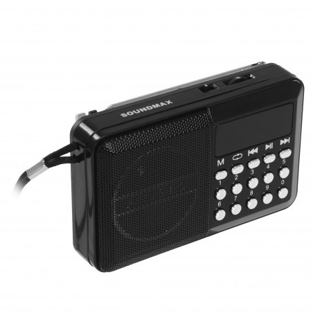 Радиоприемник SOUNDMAX SM-RD2116 черный