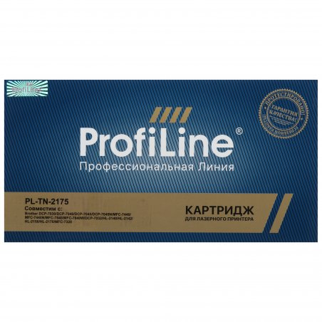 Картридж ProfiLine PL-TN-2175 для принтеров Brother HL-2140/2142/2150N/2170W/DCP-7030/7040/7045N/MFC-7320 2600 копий