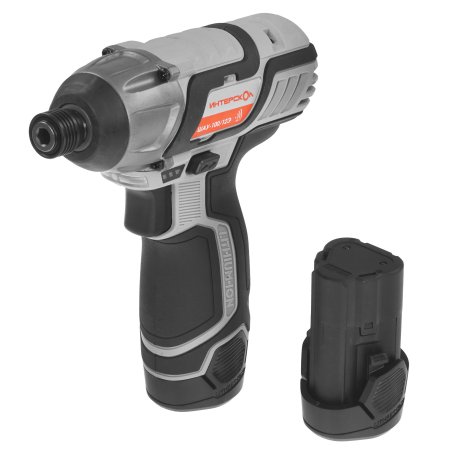 Ударный аккум. шуруповерт ИНТЕРСКОЛ ШАУ-100/12Э АПИ-Т [808.2.2.70] Li-ion, кейс, 2 аккум., 2,0 А·ч, ЗУ