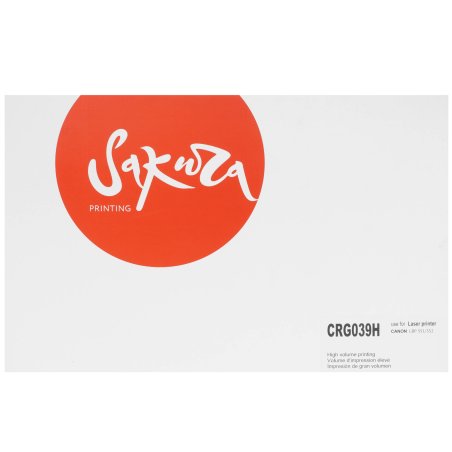 Картридж лазерный Sakura CRG039H для Canon i-SENSYS LBP351/ LBP352, черный, 25000к.