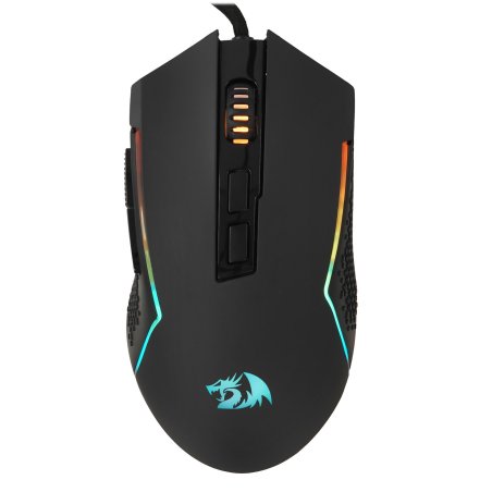 Мышь проводная Redragon Trident Lite черный, 8000 dpi, USB, кнопки - 7