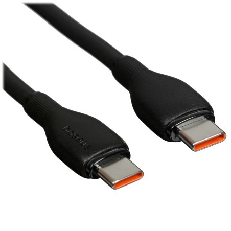 Baseus Pudding Series Fast Charging Cable Type-C to Type-C 100W 1.2m Cluster Black P10355702111-B1