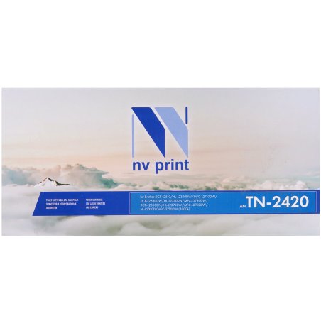 Картридж NVPrint совместимый NV-TN-2420 для Brother DCP-L2510/HL-L2350DW/MFC-L2710DW/DCP-L2530DW/HL-L2370DN/MFC-L2730DW/DCP-L2550DN/HL-L2375DW/MFC-L2750DW/HL-L2310D/MFC-2710DW (3000k)
