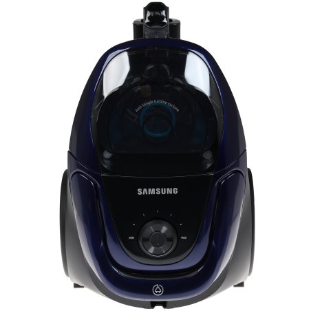 Пылесос Samsung SC18M3120VB синий, 380/1800 Вт, уборка сухая, пылесборник контейнер 2 л