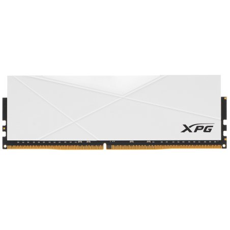 Оперативная память XPG Spectrix D50 RGb, DDR4, 16Gb (1x16Gb), 3200MHz, CL16, DIMM, с радиатором, RGb, белый