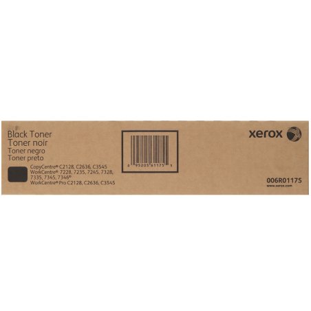 Картридж лазерный Xerox 006R01175 черный для WC7228/7235/7245/7328/7335/7345/C2128/2636/3545 (26K)
