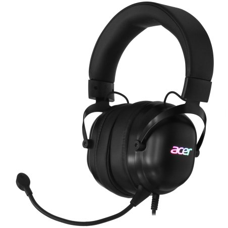 Наушники с микрофоном Acer AHW122 черный 2.1м мониторные USB оголовье (ZL.HDSCC.01U)