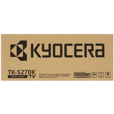 Картридж лазерный Kyocera TK-5270K (1T02TV0NL0) черный для M6230cidn/M6630cidn/P6230cdn 8000 стр