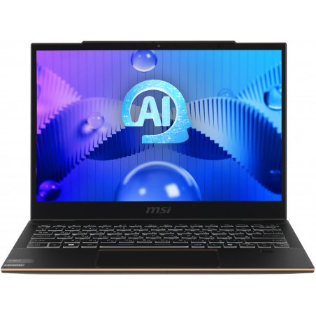 Ноутбук MSI Suммit E13 AI Evo A1MTG-001US Core Ultra 7 155H 16Gb SSD 1Tb Intel Iris Xe graphics 13.3" IPS Touch FHD+ (1920x1200) Windows 11 Home Multi Language черный WiFi BT Cam