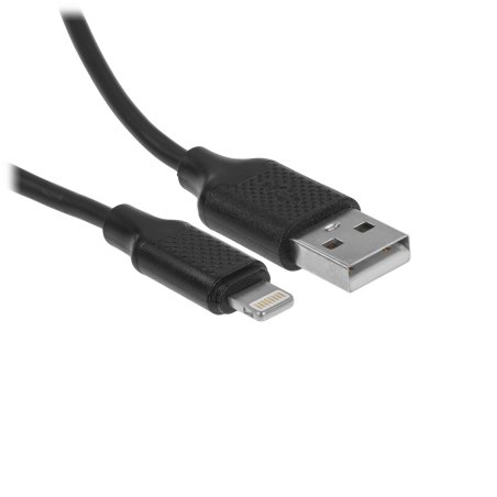 Кабель Cablexpert для Apple CCB-USB-AMAPO2-1MB, AM/Lightning, издание Classic 0.2, длина 1м, черный, блистер