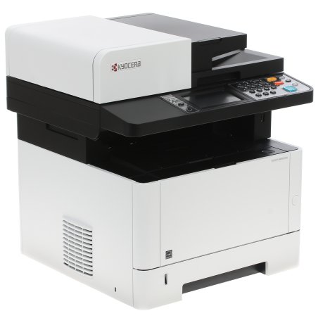 МФУ лазерное Kyocera Ecosys FS-1025MFP (1102M63RU0/1102M63RUV/1102M63RU2/1102M63NX2/1102M63DZ2), A4, ч/б, печ. до 25 стр/мин., скан. до 18 стр/мин. (ч/б) 6 стр/мин. (цвет), 600 x 1800 dpi (печать) 600x600dpi (скан), USB, RJ-45
