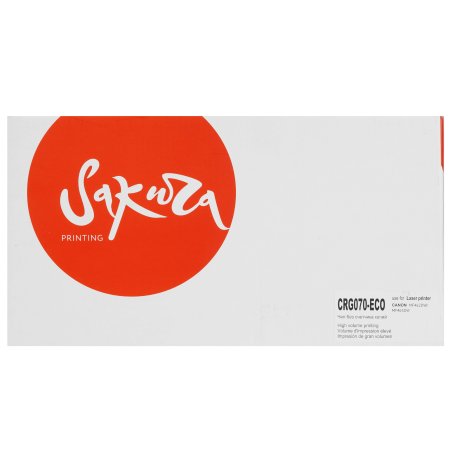 Картридж лазерный Sakura SACRG070-ECO для Canon i-SENSYS LBP243dw, LBP246dw, MF461dw, MF463dw, MF465dw, черный, 3000 к. (чип без счетчика копий)