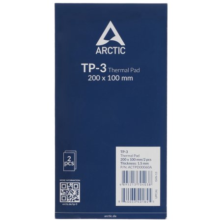 Термопрокладка Arctic Thermal pad 200x100мм, 1.5мм - 2 Pack TP-3 (ACTPD00060A)