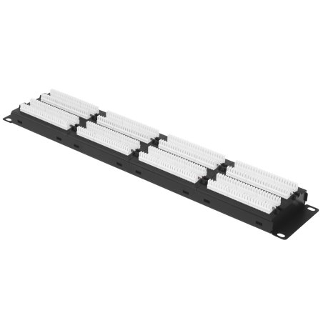 Патч-панель Lanmaster NM-PPU48C 19" 2U 48xRJ45 кат.5e UTP