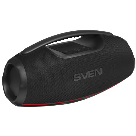 Портативная акустическая система SVEN PS-990, черный, 2.0, 2x90 Вт (RMS), IPx7, TWS, Bluetooth, USB, аккумулятор