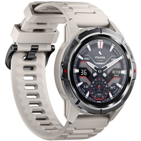 Умные часы Mibro GS Active, 1.3" AMOLED, Bluetooth, GPS, WR50, белый