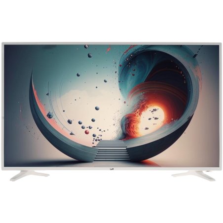 Телевизор LEFF 43" 43U691T белый DLED 4K UHD 60Hz Smart Салют ТВ