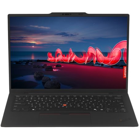 Ноутбук Lenovo ThinkPad X1 Carbon G13, 14" (1920x1200) Touch, Ultra 7 265U vPro, 32gb, 1TB SSD, Intel Graphics, Intel Wi-Fi 6E AX211 2x2 AX vPro& BT 5.3, CAM 1080P RGb+IR, 57Wh, BKLT KB US-ENG, W11 Pro, 1Y (EN_kbd, 2pin cable)