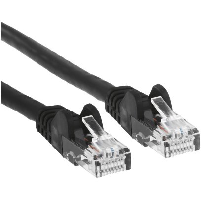 Патч-корд литой AOpen ANP612B-BK-1.5M (7/0.20) UTP кат.6 черный 1,5m