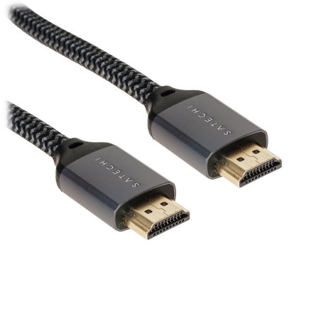 Кабель (переходник) Satechi ST-YH8KCM USB-C To HDMI 2.1 8K Cable, Поддержка 8K/60Hz, 2м, cерый