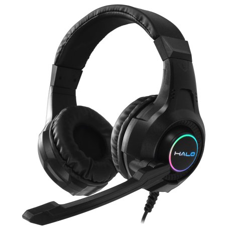 Гарнитура Qumo HALO GHS0018, стерео, 2х3,5 Jack+USB(питание), с микрофоном