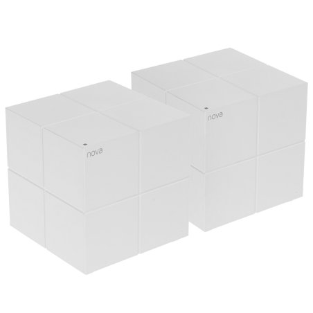 Маршрутизатор Tenda nova MW6 (2 роутера) АС1200 Двухдиапазонная Wi-Fi Mesh система, 2 порта gigabit ethernet RJ45