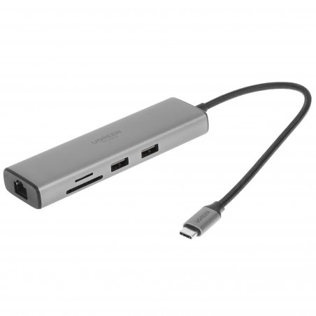 Док-станция Ugreen CM512 Space Gray (45320)