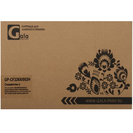 Картридж лазерный GalaPrint GP-CF226X/CRG-052H черный (9200 стр.) для HP LaserJet Pro M402/M402d/M426/Canon LBP-212/LBP-214/MF-426/MF-428