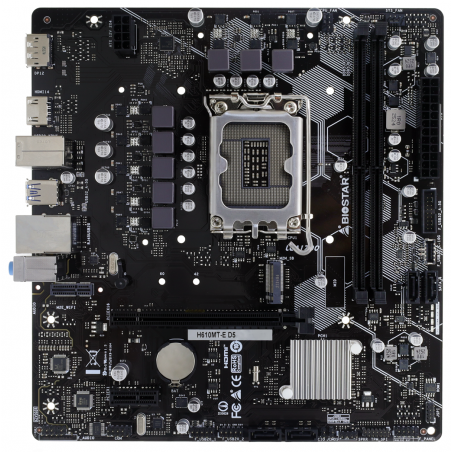 Материнская плата Biostar B550MX/E PRO, AM4, AMD B550, 4xDDR4, 4xSATA, 2xM.2, 1xPCIe 4.0 x16, 1xPCIe 3.0 x4, 1xDVI-D, 1xHDMI, 1xVGA, 1x1Gb LAN, 4xUSB-A 5Gbps, 2xUSB-A 2.0, 1xCOM, 3x3.5 мм, 7.1, mATX