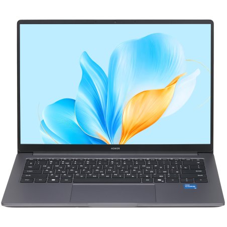 Ноутбук Honor MagicBook X14 FRG-X 14", 2025, IPS, Intel Core i5 13420H 2.1ГГц, 8-ядерный, 16Gb LPDDR4x, 512Gb SSD, Intel UHD Graphics, FreeDOS, серый