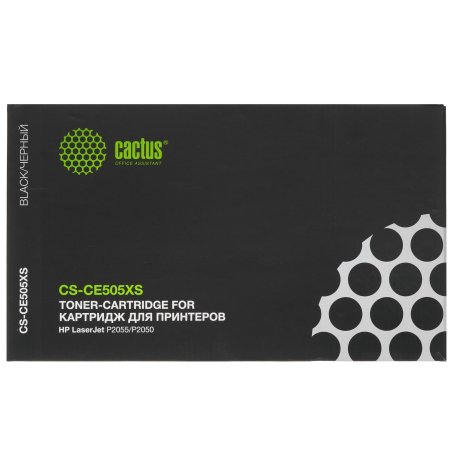 Картридж лазерный Cactus CS-CE505XS черный (6500 стр.) для HP LJ2055