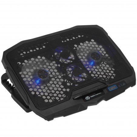 Подставка для ноутбука Digma D-NCP170-4 17"390x280x28мм 2xUSB 4x 70/125ммFAN 750г черный