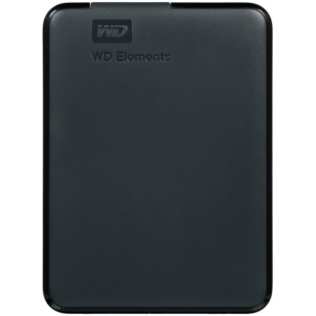 Внешний HDD 2.5" Western Digital Elements Portable, 4TB, USB 3.2 Gen 1 Type-A, 5400 rpm, черный