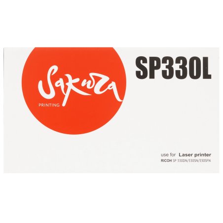 Картридж лазерный Sakura SP330L для Ricoh, черный, 3500 к.