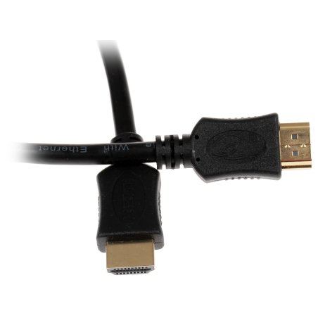 Кабель Cablexpert HDMI CC-HDMI4L-1M, 19M/19M, v2.0, серия Light, позол.разъемы, экран, 1м, черный, пакет