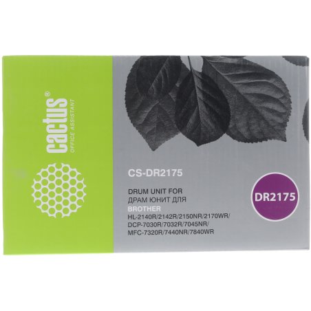 Фотобарабан Cactus CS-DR2175 для Brother HL-2140R/2142R/2150NR/2170WR 12 000стр.